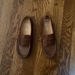 Boys Brown Loafers - Geox - Size 1.5 US - Size 33 EU